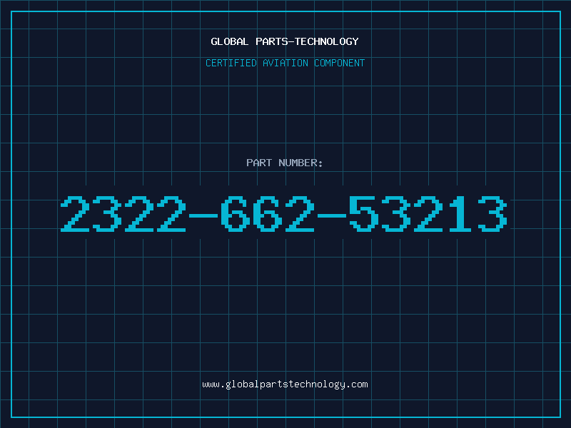 Aviation Part 2322-662-53213