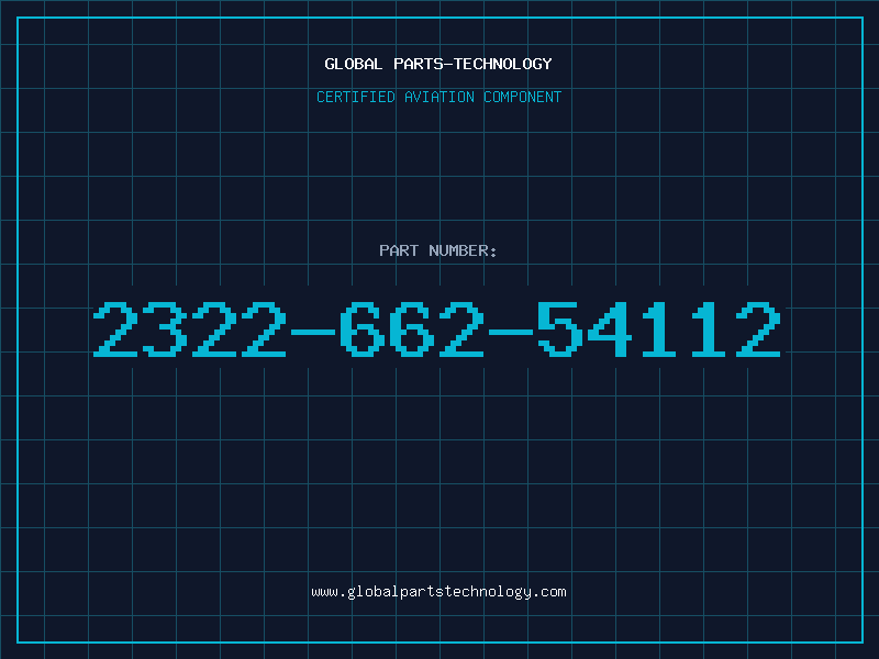 Aviation Part 2322-662-54112