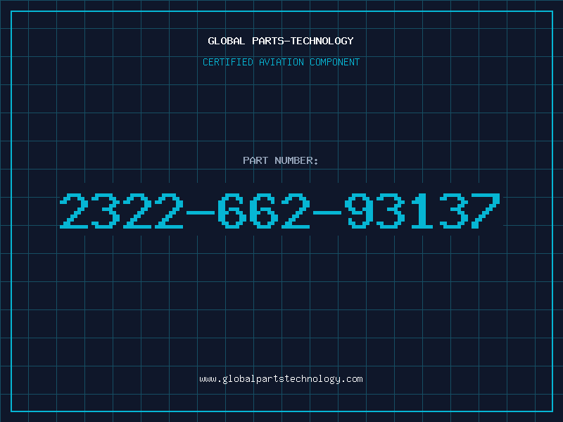 Aviation Part 2322-662-93137