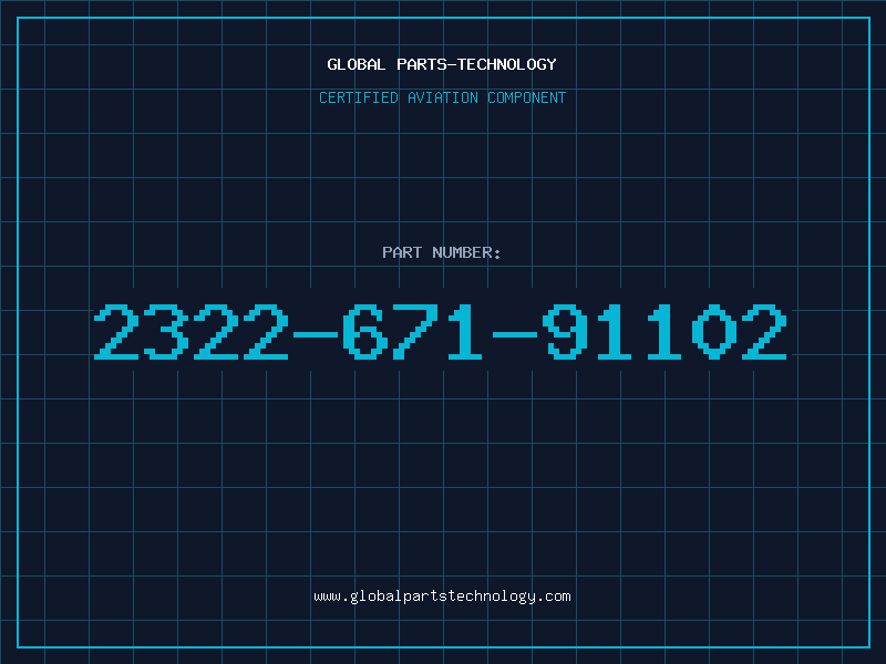 Aviation Part 2322-671-91102
