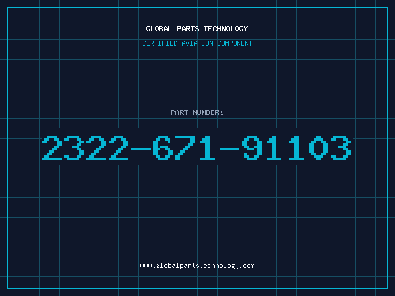 Aviation Part 2322-671-91103