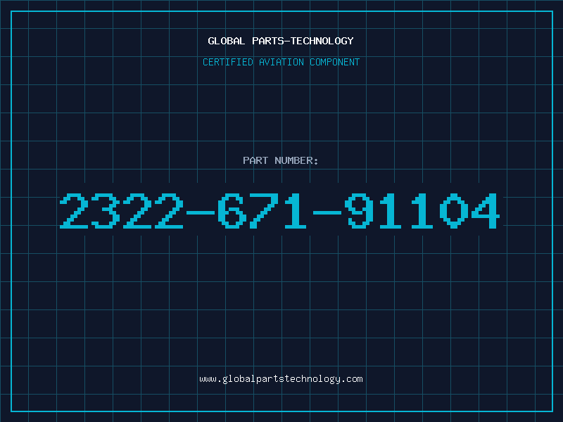 Aviation Part 2322-671-91104