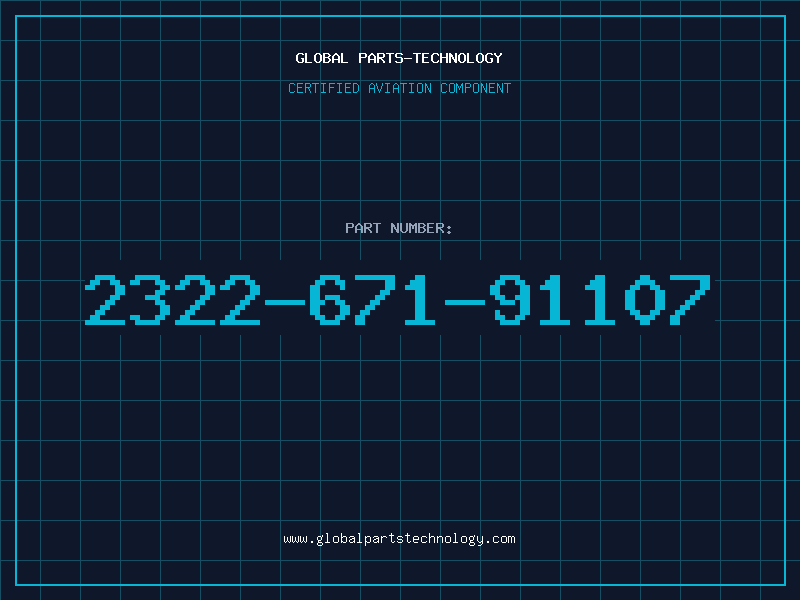Aviation Part 2322-671-91107