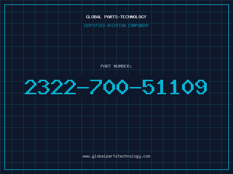 Aviation Part 2322-700-51109