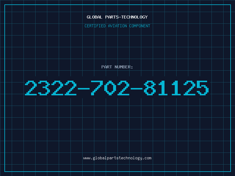 Aviation Part 2322-702-81125