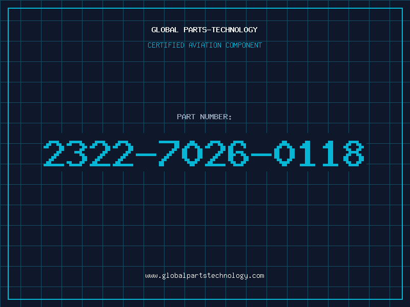 Aviation Part 2322-7026-0118