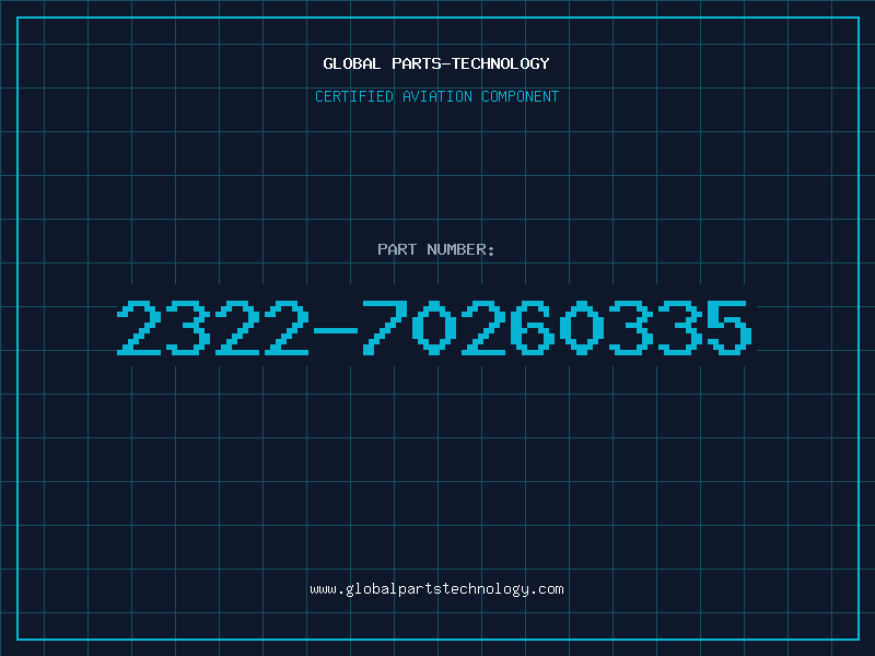 Aviation Part 2322-70260335