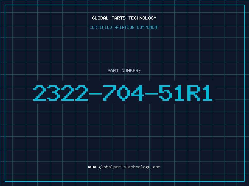 Aviation Part 2322-704-51R1