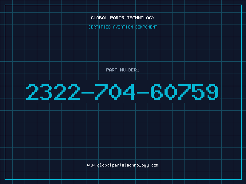Aviation Part 2322-704-60759