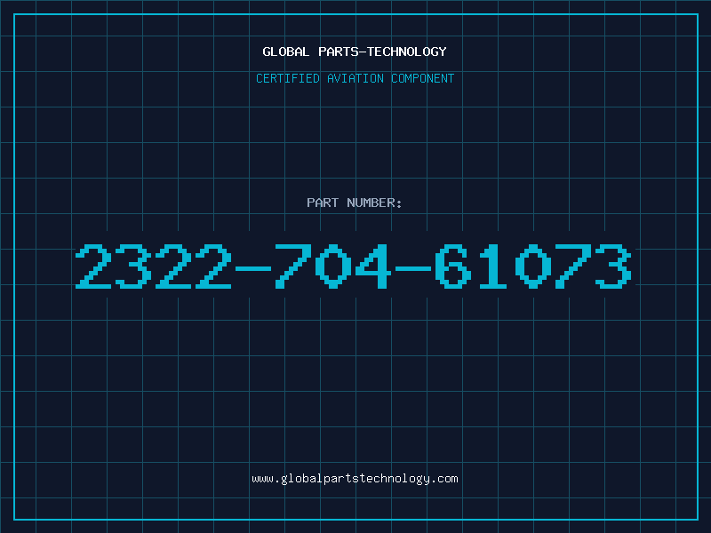 Aviation Part 2322-704-61073
