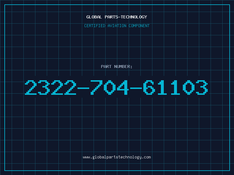Aviation Part 2322-704-61103