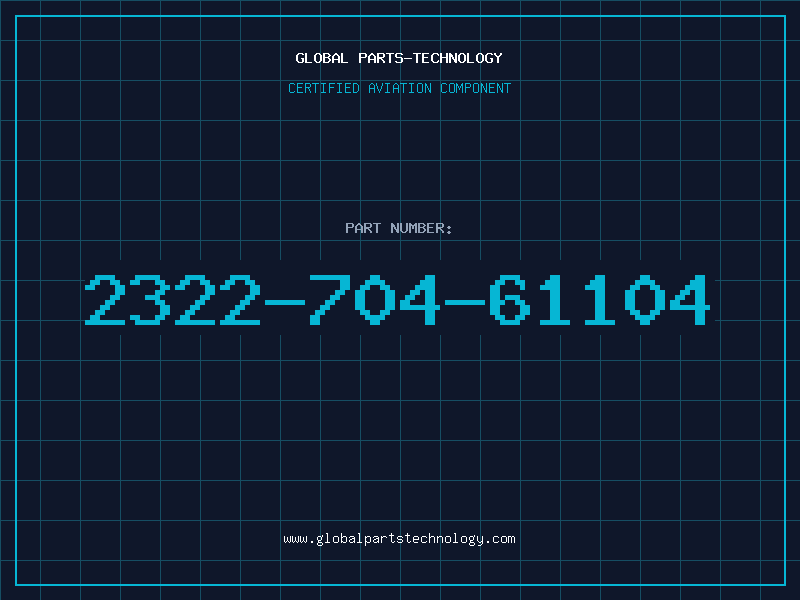 Aviation Part 2322-704-61104