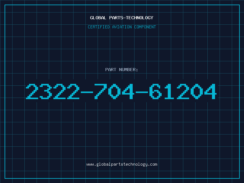 Aviation Part 2322-704-61204