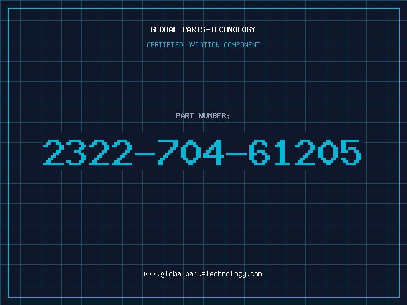 Aviation Part 2322-704-61205