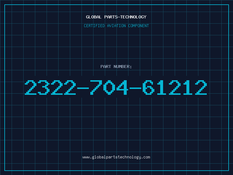 Aviation Part 2322-704-61212