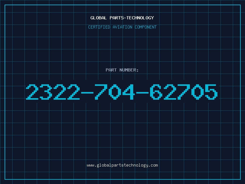 Aviation Part 2322-704-62705