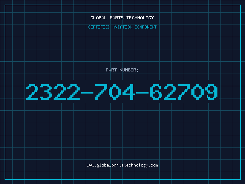 Aviation Part 2322-704-62709