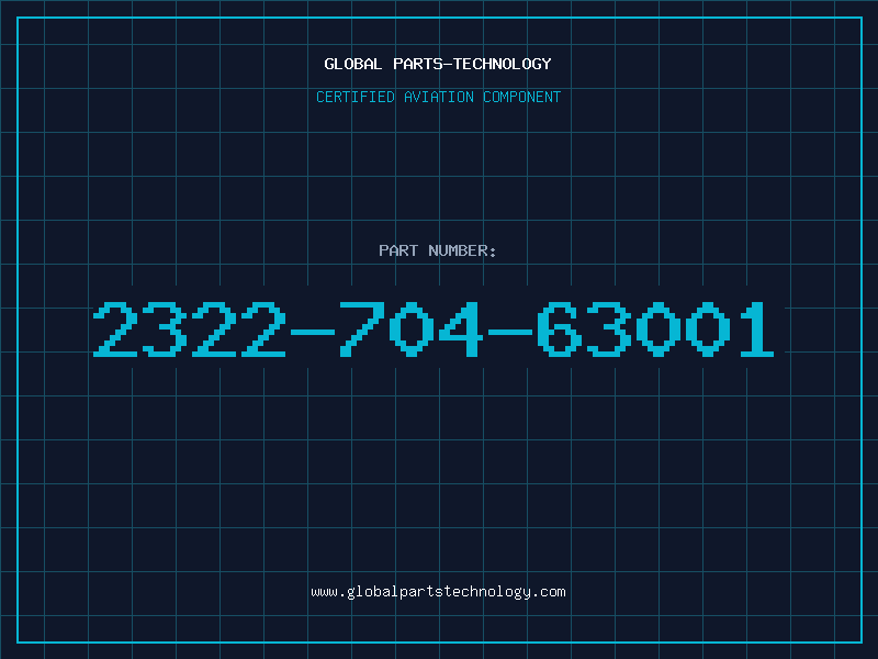 Aviation Part 2322-704-63001