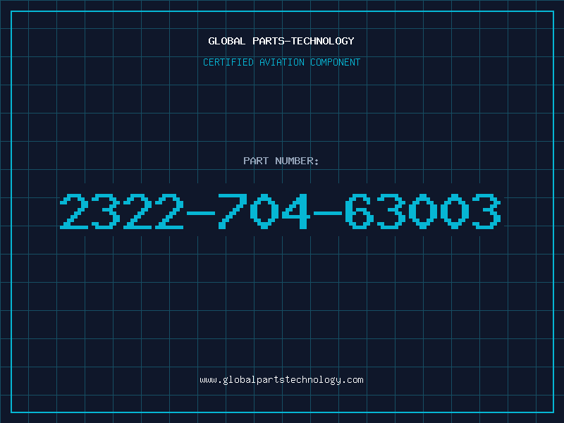 Aviation Part 2322-704-63003