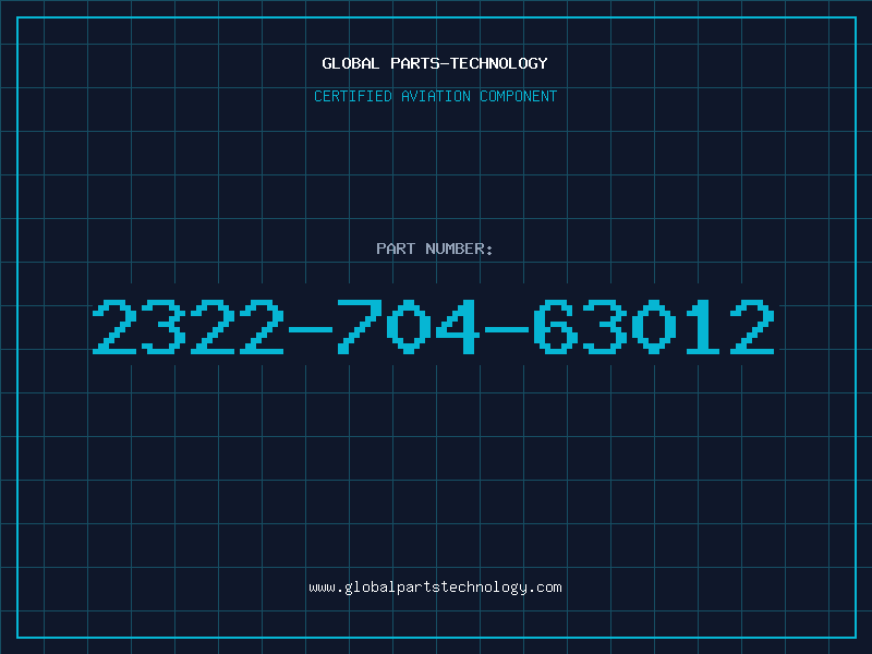 Aviation Part 2322-704-63012