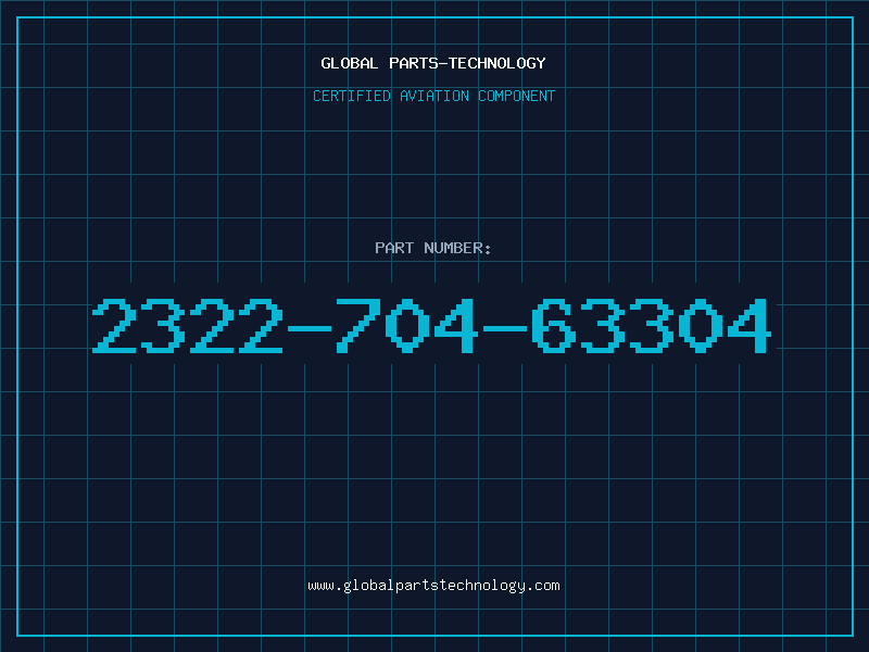 Aviation Part 2322-704-63304