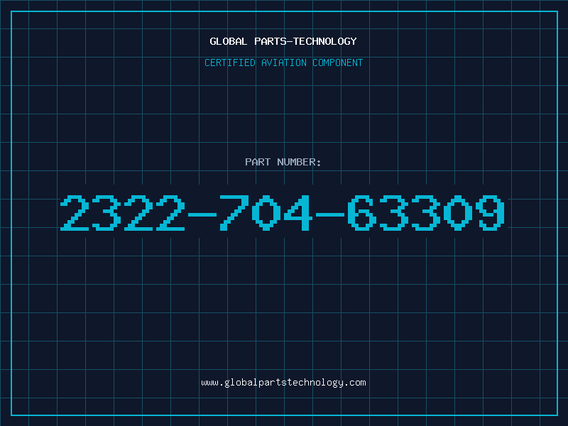 Aviation Part 2322-704-63309