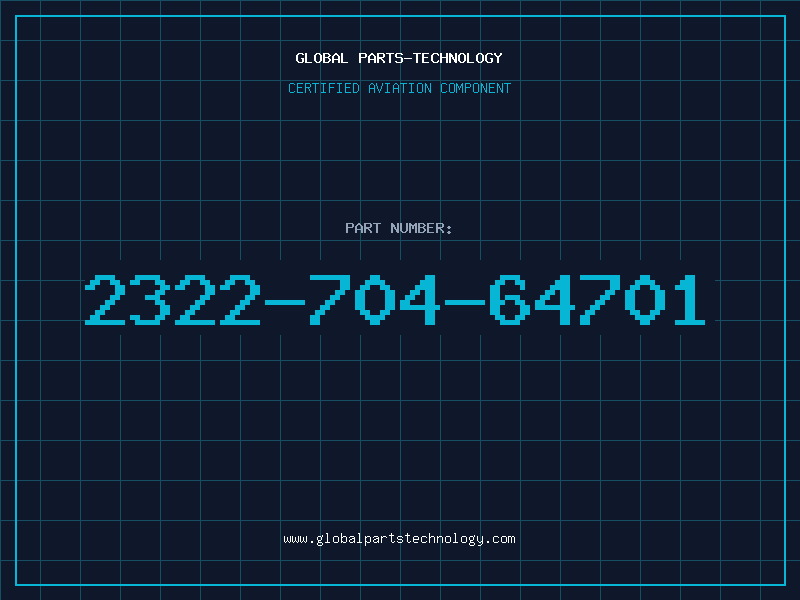 Aviation Part 2322-704-64701