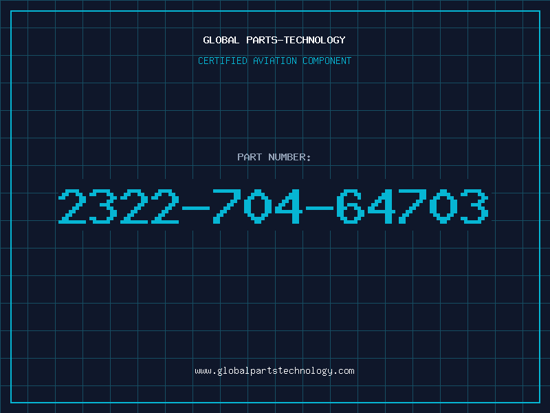 Aviation Part 2322-704-64703