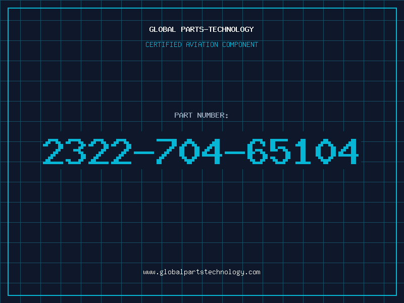 Aviation Part 2322-704-65104