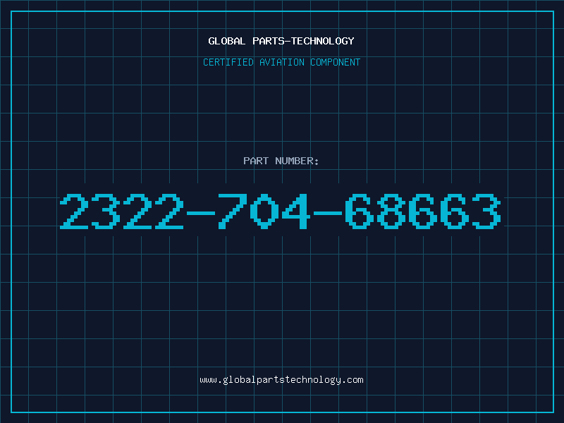 Aviation Part 2322-704-68663