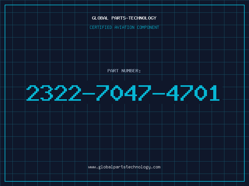 Aviation Part 2322-7047-4701
