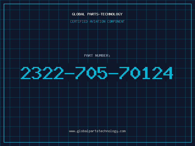 Aviation Part 2322-705-70124