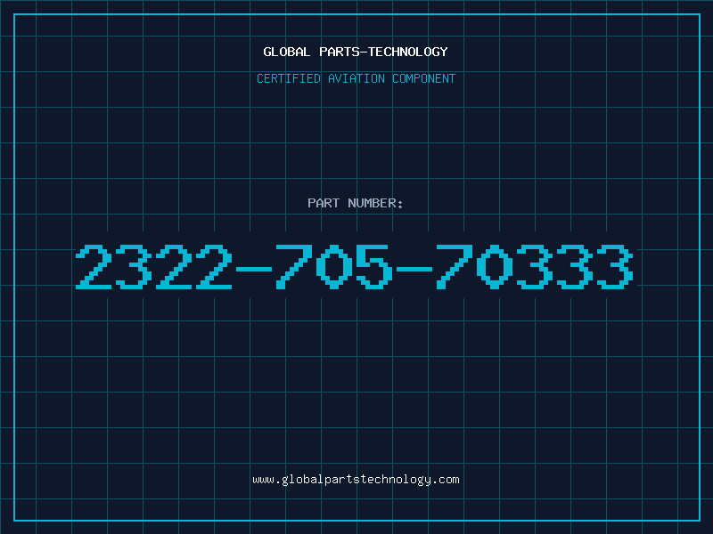 Aviation Part 2322-705-70333