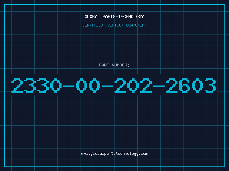 Aviation Part 2330-00-202-2603