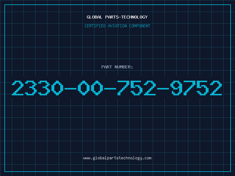 Aviation Part 2330-00-752-9752