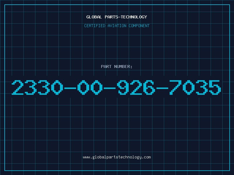 Aviation Part 2330-00-926-7035