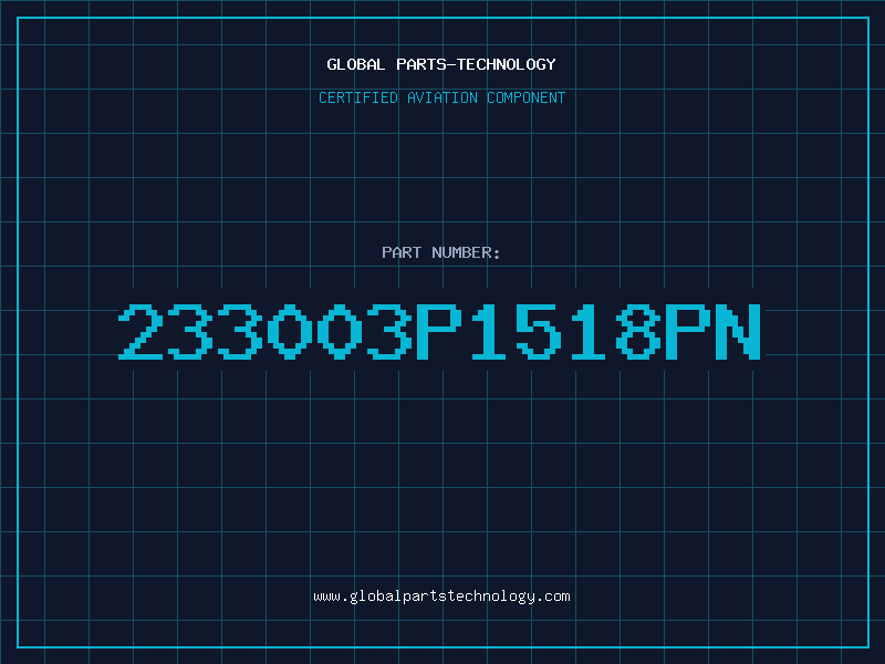 Aviation Part 233003P1518PN