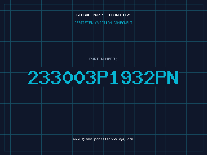 Aviation Part 233003P1932PN