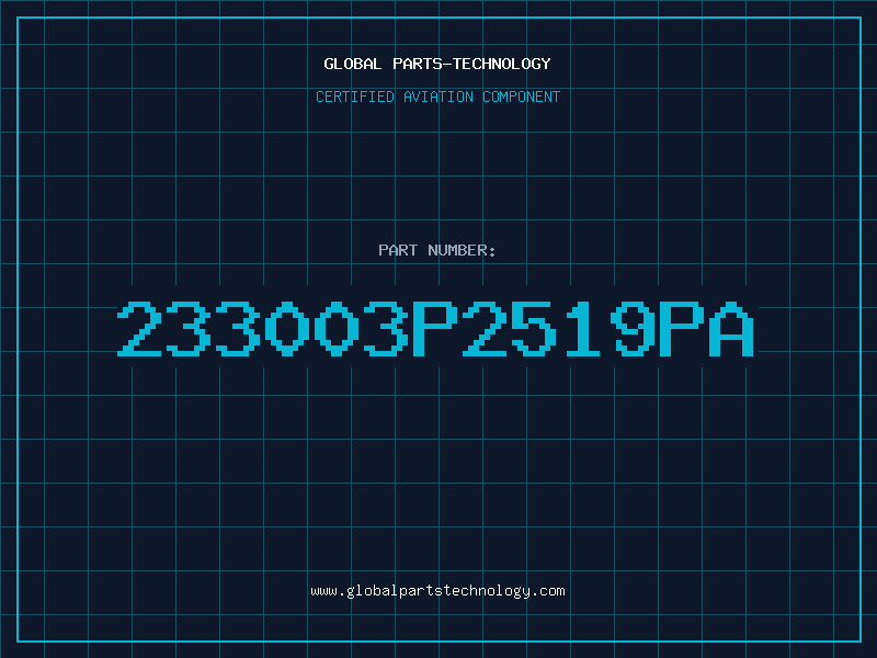 Aviation Part 233003P2519PA