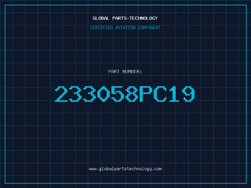 Aviation Part 233058PC19