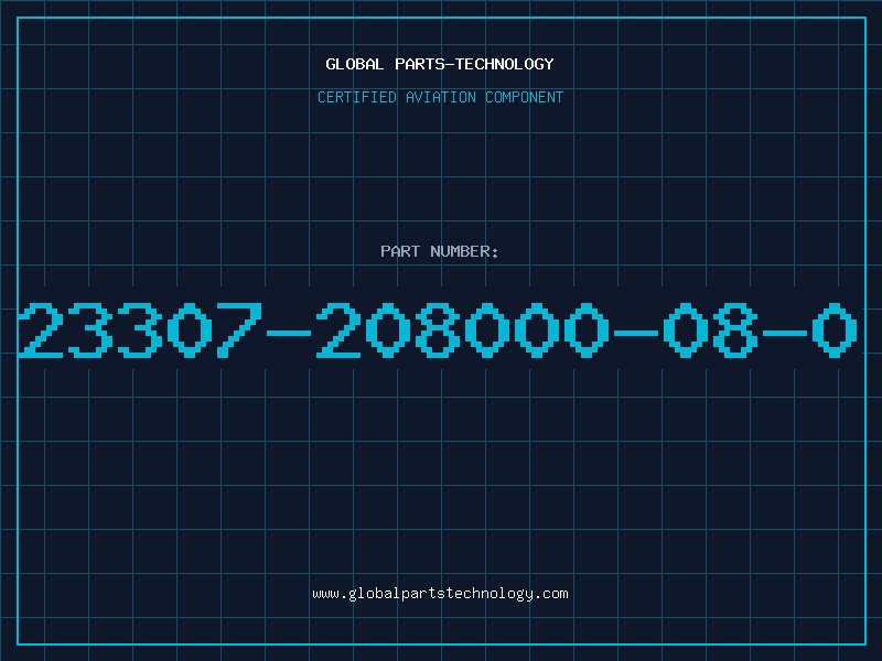 Aviation Part 23307-208000-08-0