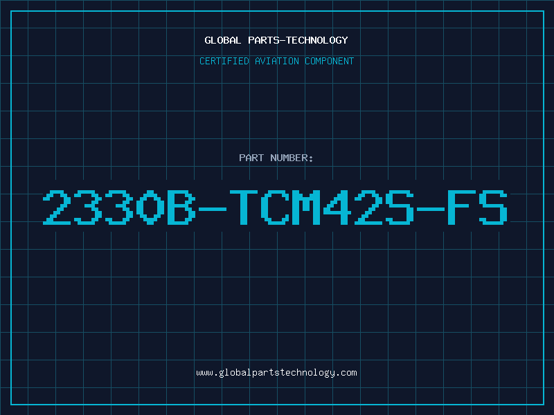 Aviation Part 2330B-TCM42S-FS