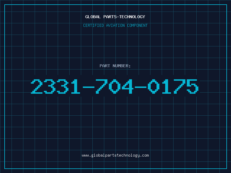 Aviation Part 2331-704-0175