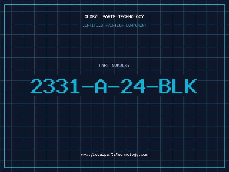 Aviation Part 2331-A-24-BLK