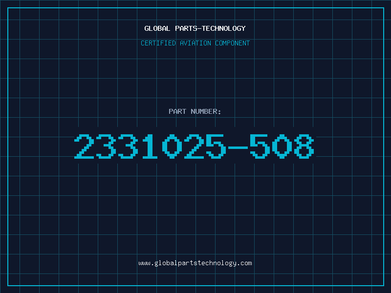 Aviation Part 2331025-508