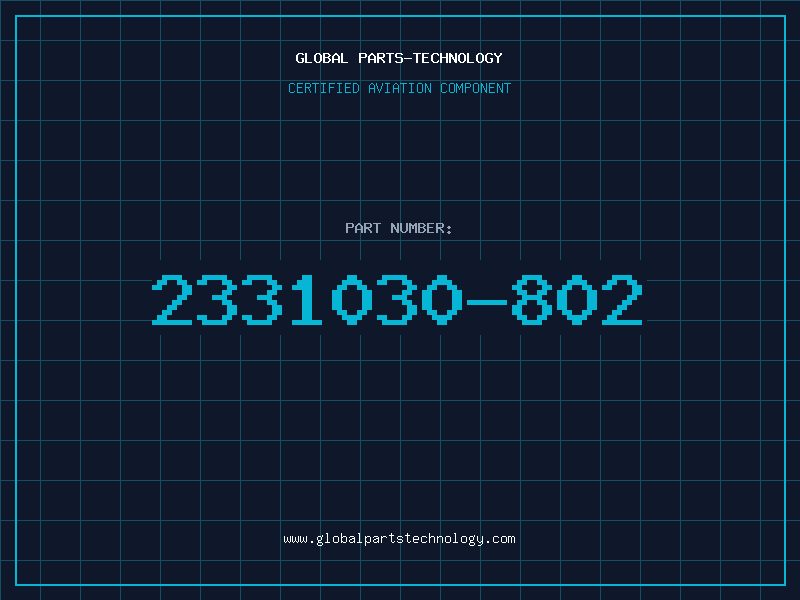 Aviation Part 2331030-802