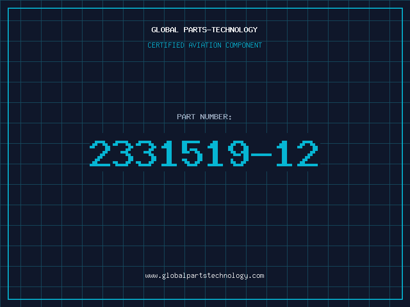 Aviation Part 2331519-12