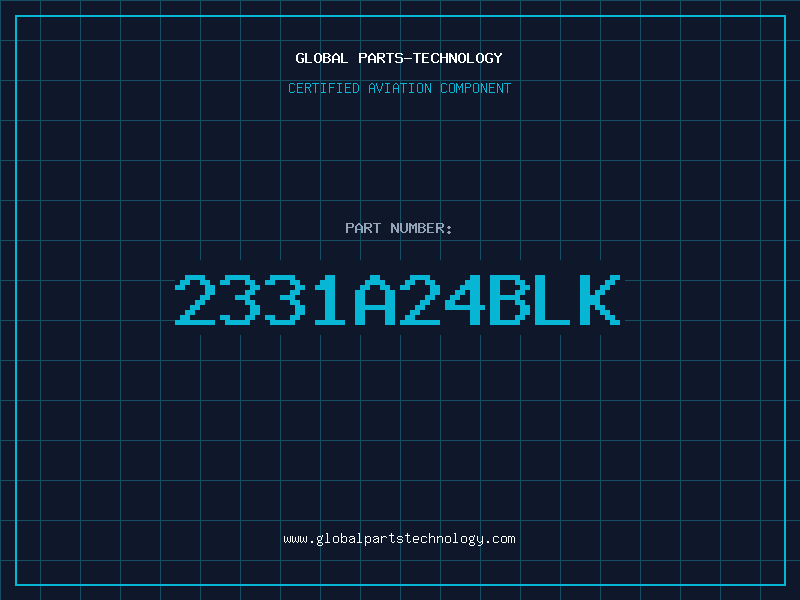Aviation Part 2331A24BLK