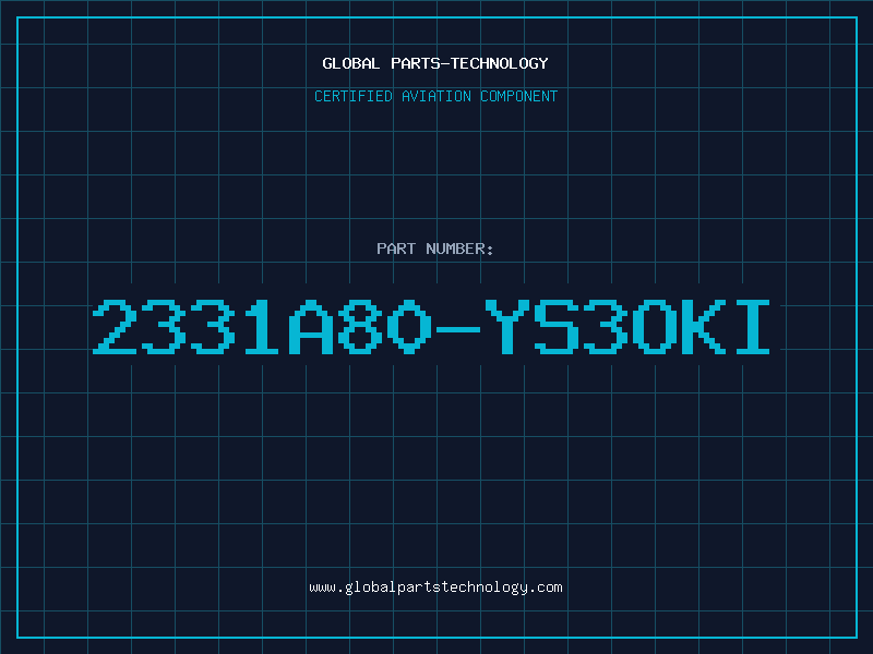 Aviation Part 2331A80-YS3OKI