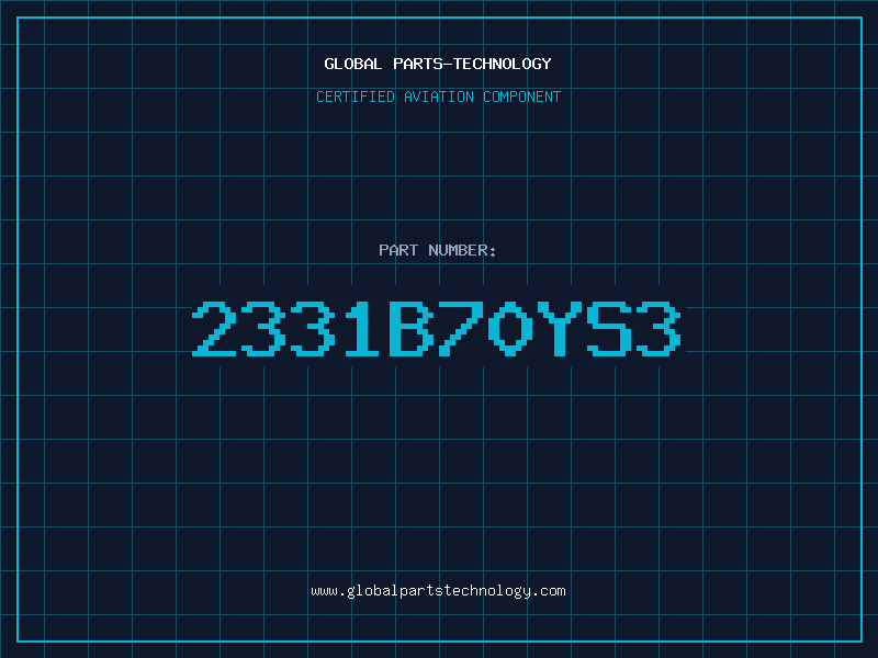 Aviation Part 2331B70YS3